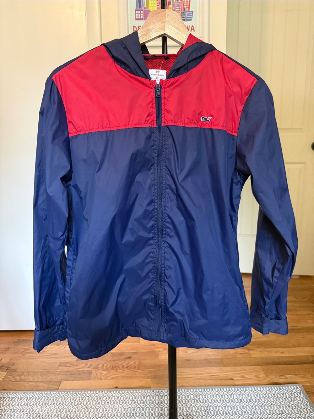Vineyard Vines for Target - LIMITED EDITION - Kids Rain Jacket - Navy & Red